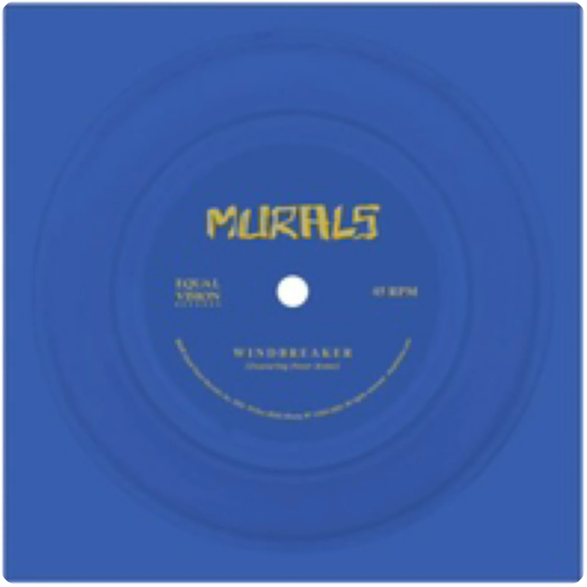 Murals - FlexiDisc - Blue ("Windbreaker" feat. Peter Rono)